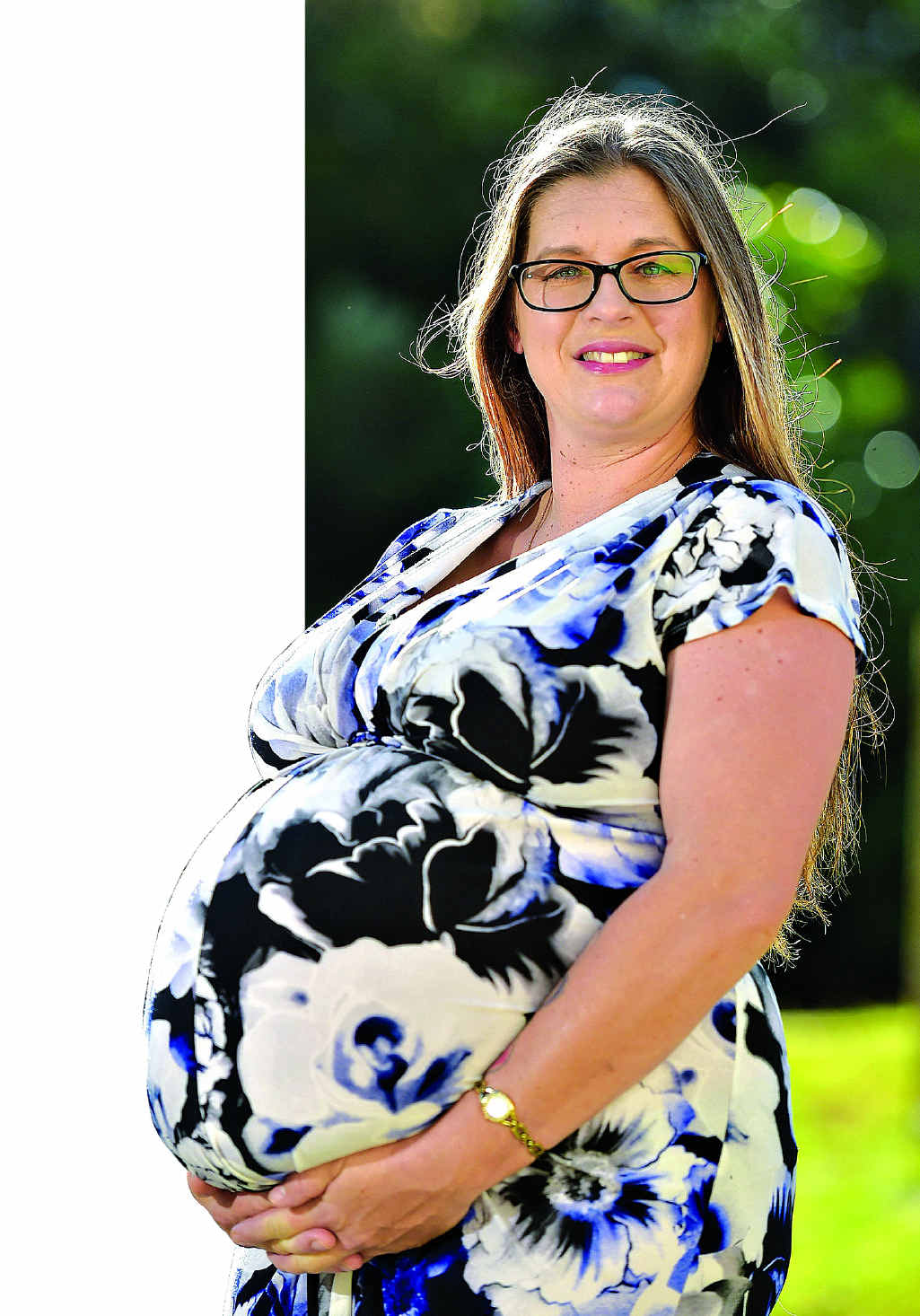 NATURALLY: Chelsey Goulter from Maleny is expecting twins. NATURALLY: Chelsey Goulter from Maleny is expecting twins.